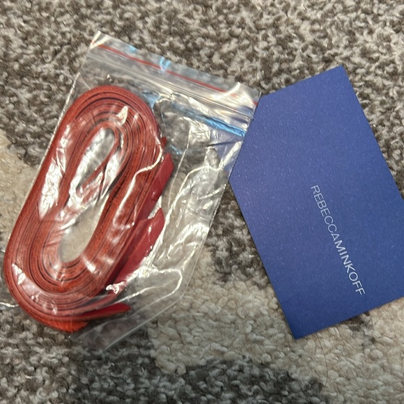 Rebecca Minkoff Ascher Crossbody, red with evil eyes, EUC! - Picture 5 of 7